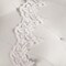 1 Yard White Hawaiian Flower Bridal Lace Trim Floral Design for Wedding
